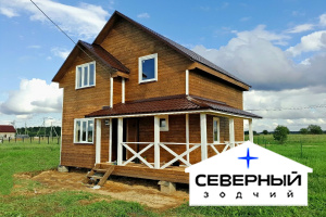 Каркасный дом по проекту 